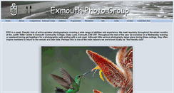 Desktop Screenshot of exmouthphotogroup.com