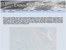 Tablet Screenshot of exmouthphotogroup.com
